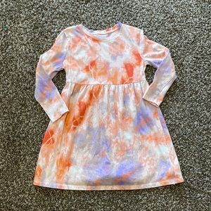 Girls long sleeved dress